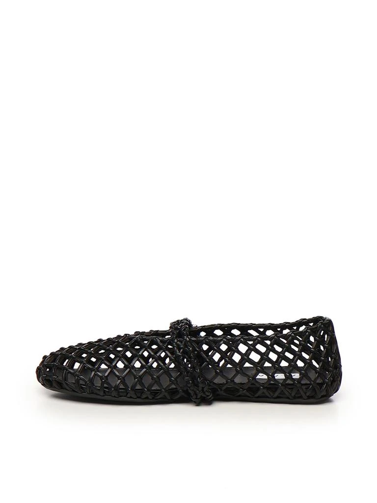 商品Alaia|Flat Ballerinas In Interwoven Lamb Leather,价格¥11534,第2张图片详细描述