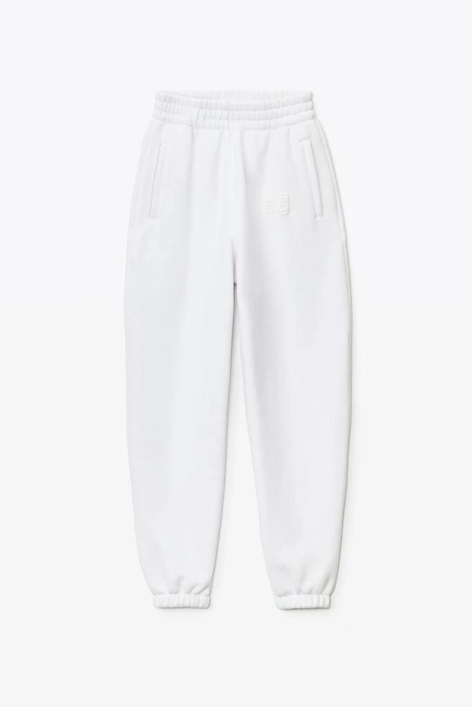 商品Alexander Wang|PUFF LOGO SWEATPANT IN STRUCTURED TERRY,价格¥2217,第2张图片详细描述