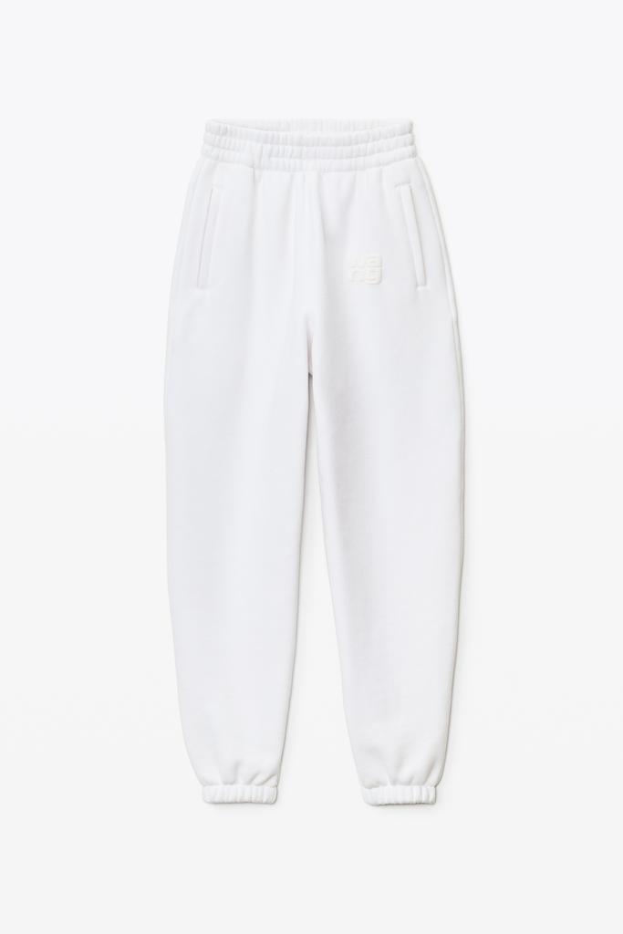 商品Alexander Wang|PUFF LOGO SWEATPANT IN STRUCTURED TERRY,价格¥1432,第5张图片详细描述