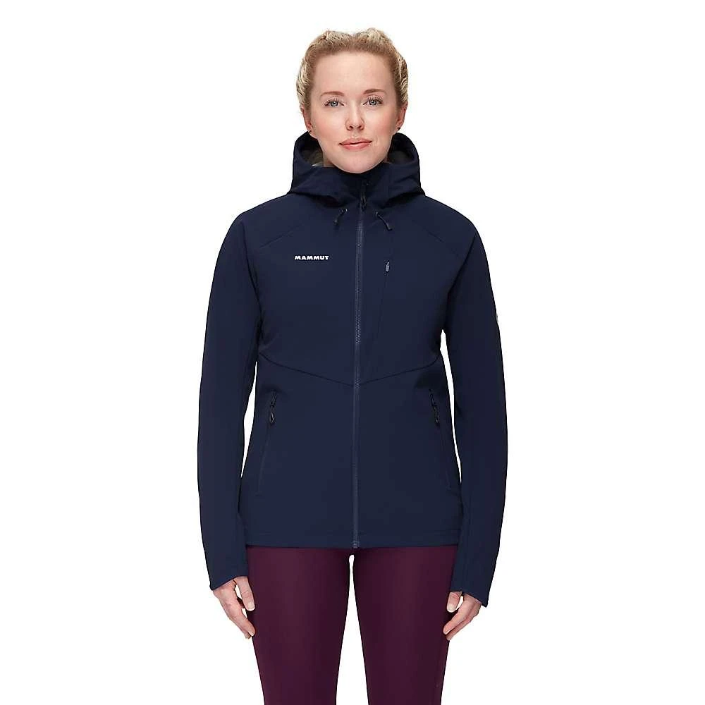 商品Mammut|Mammut Women's Ultimate Comfort SO Hooded Jacket,价格¥1969,第1张图片