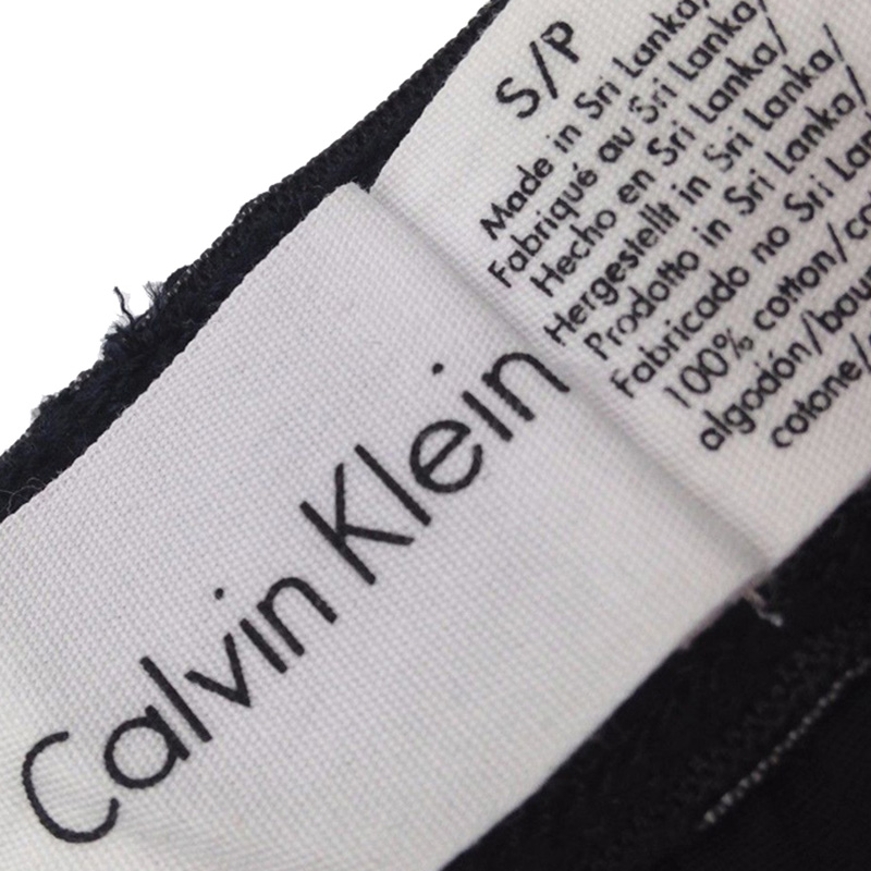 Calvin Klein 卡尔文 克莱恩 黑色棉男士平角短裤 U1732-BLACK商品第3张图片规格展示