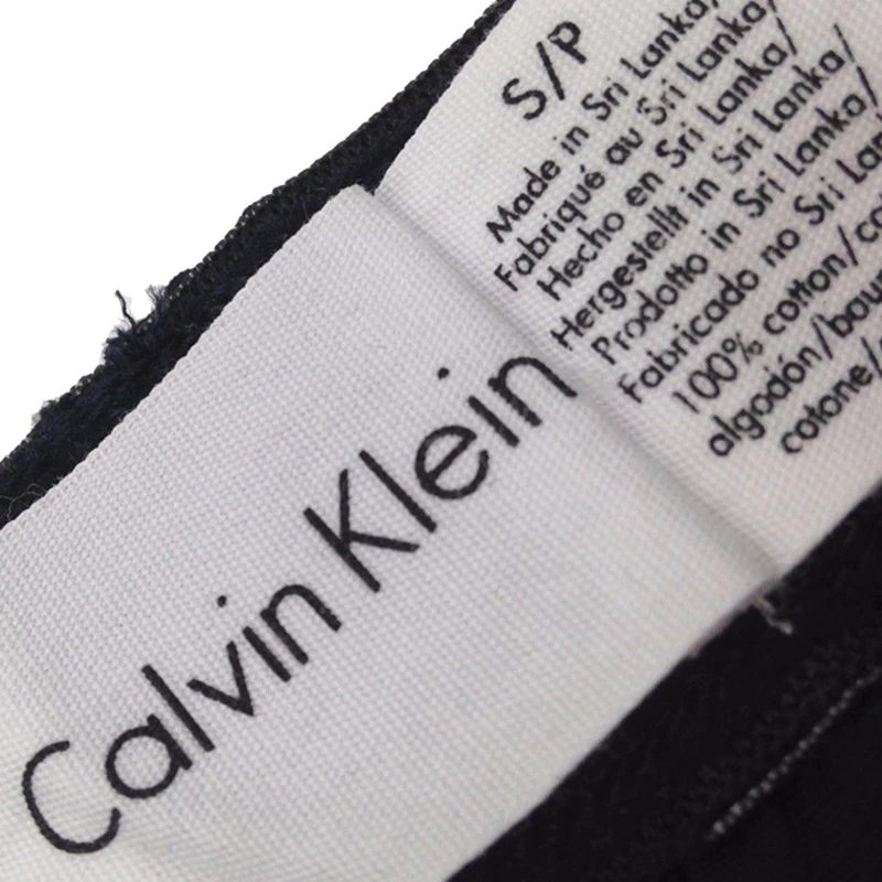 Calvin Klein 卡尔文 克莱恩 黑色棉男士平角短裤 U1732-BLACK 商品