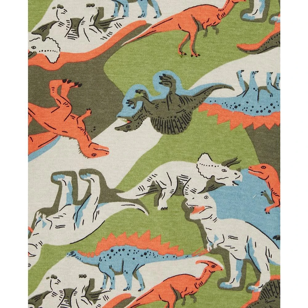 商品Carter's|Baby Boys 4-Pc. Dinosaur Snug-Fit Cotton Pajamas Set,价格¥139,第3张图片详细描述