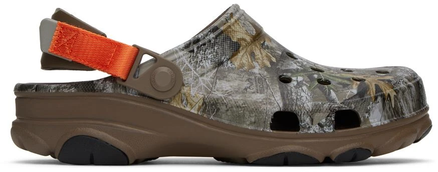 商品Crocs|Khaki Realtree EDGE Edition All-Terrain Clogs,价格¥250,第1张图片
