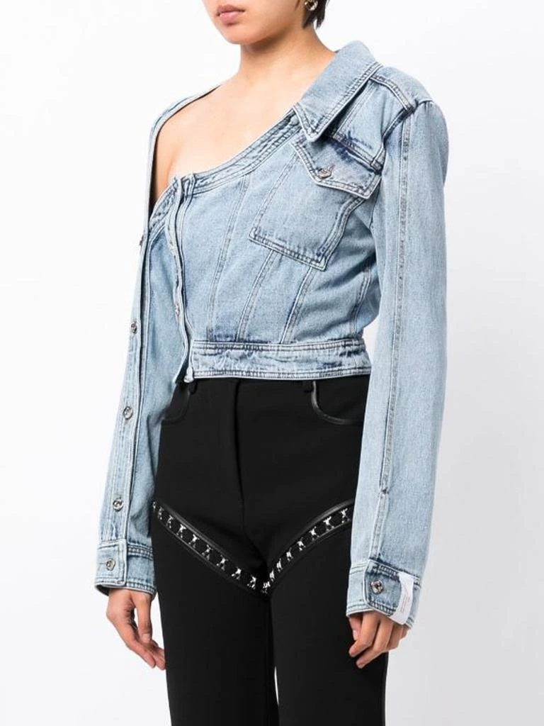 商品Rokh|Off-Shoulder Denim Jacket,价格¥2731,第4张图片详细描述