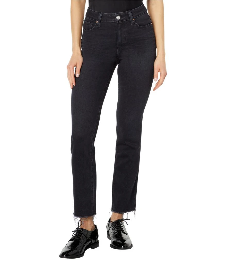 商品Paige|Cindy Raw Hem in Black Lotus,价格¥1712,第1张图片