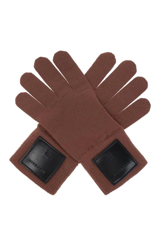 商品Givenchy|Givenchy Logo Patch Gloves,价格¥1080,第1张图片