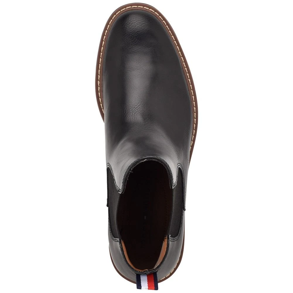 商品Tommy Hilfiger|Men's Greene Lightweight Pull On Chelsea Boots,价格¥267,第4张图片详细描述