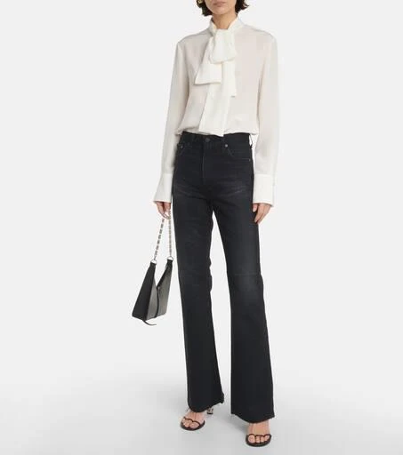 商品AG Jeans|Alexxis高腰微喇牛仔裤,价格¥1467,第2张图片详细描述
