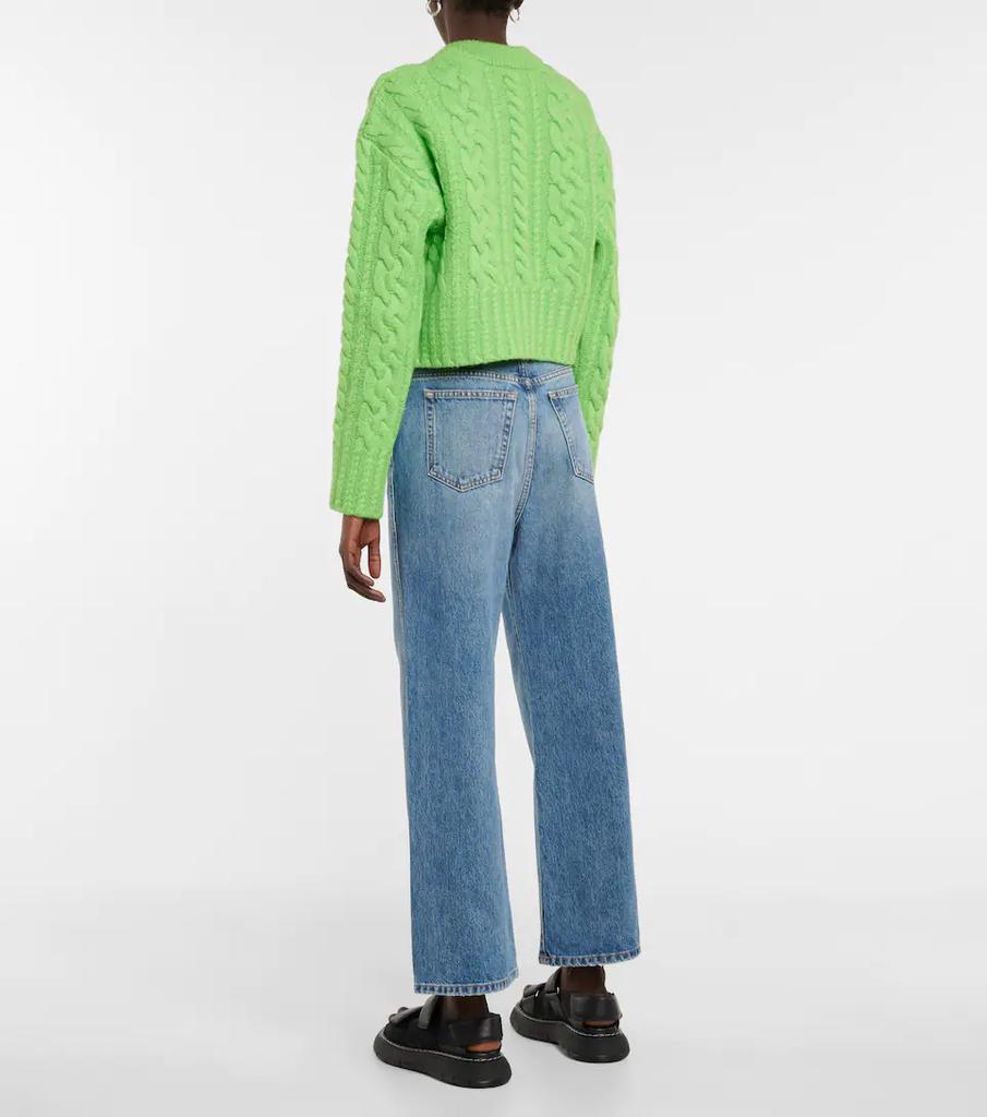 商品AMI|Cable-knit virgin wool sweater,价格¥3822,第5张图片详细描述