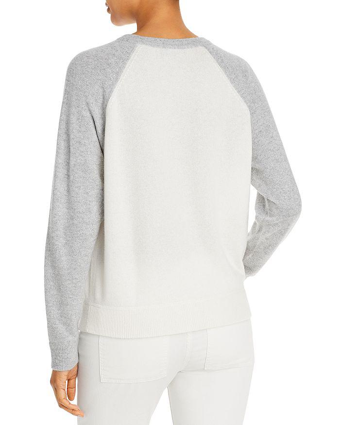 Color Block Raglan Sleeve Cashmere Sweater - 100% Exclusive商品第3张图片规格展示