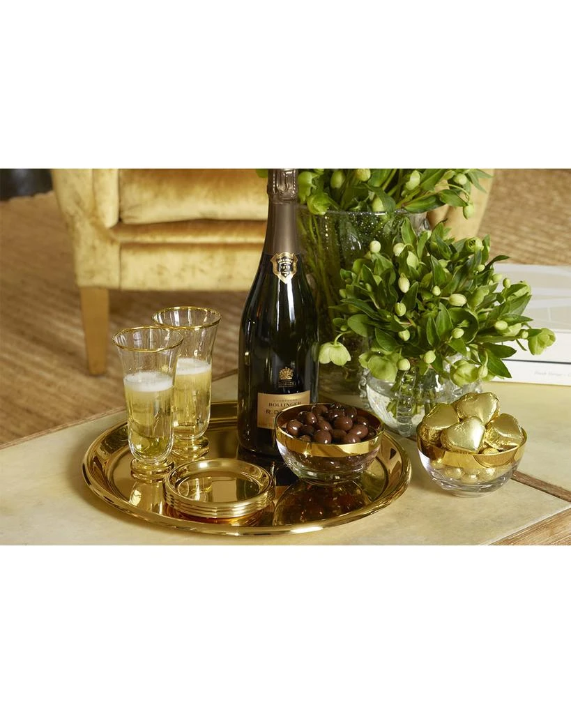 商品AERIN|Sophia Drinking Flutes, Set of 2,价格¥1509,第3张图片详细描述