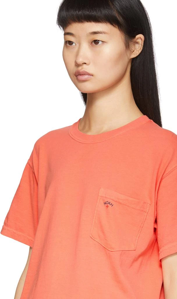 商品Noah|Orange Pocket T-Shirt,价格¥315,第4张图片详细描述