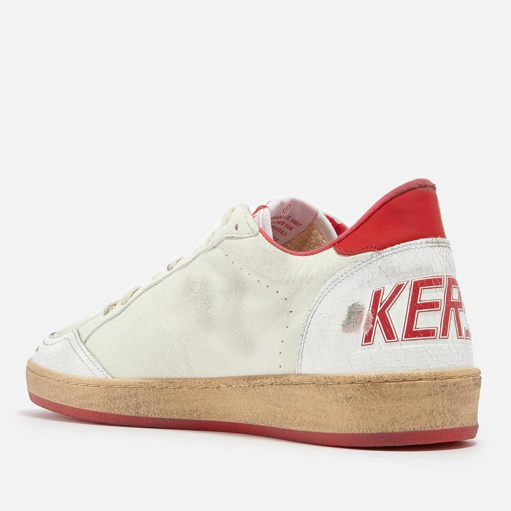 商品Golden Goose|Golden Goose Men's Ball Star Leather Trainers,价格¥3844,第2张图片详细描述