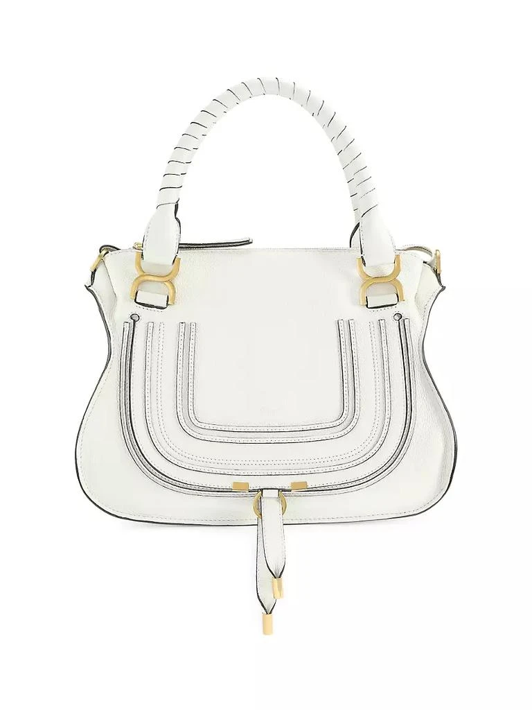 商品Chloé|Medium Marcie Leather Satchel,价格¥18576,第1张图片