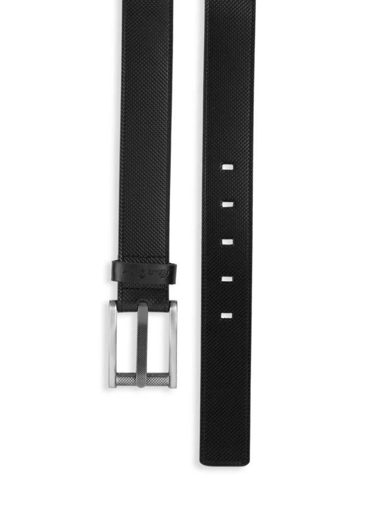商品Robert Graham|Textured Leather Belt,价格¥112,第2张图片详细描述