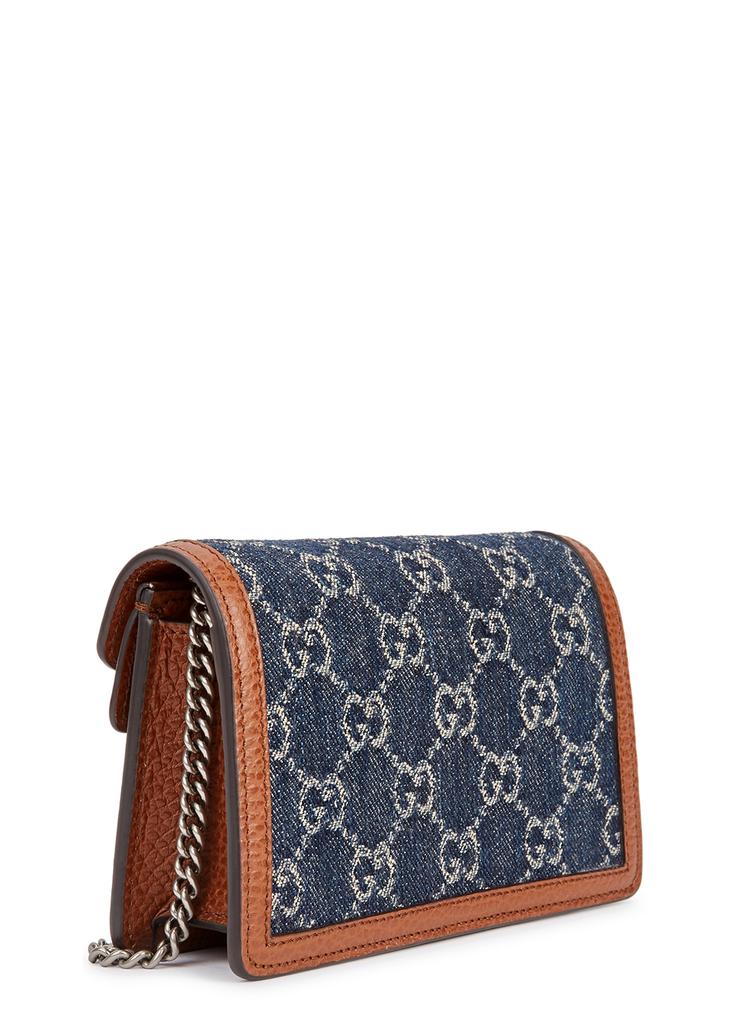 Dionysus super mini monogram-jacquard cross-body bag商品第2张图片规格展示