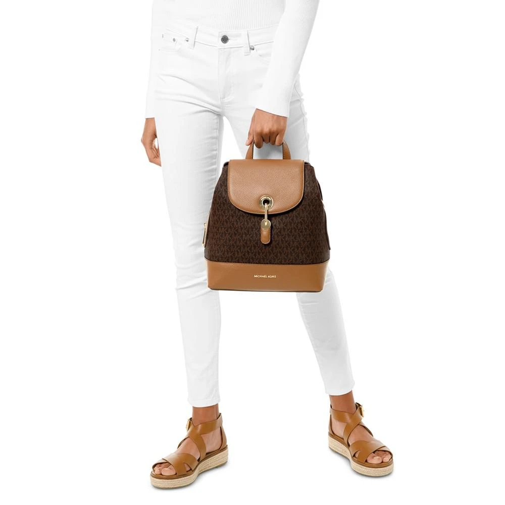 商品Michael Kors|Logo Raven Backpack,价格¥1410,第2张图片详细描述