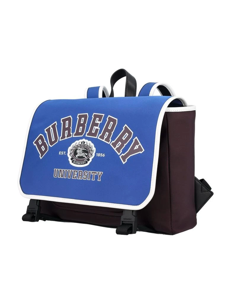 商品Burberry|Burberry Kids College Logo-Printed Foldover-Top Backpack,价格¥3149,第4张图片详细描述