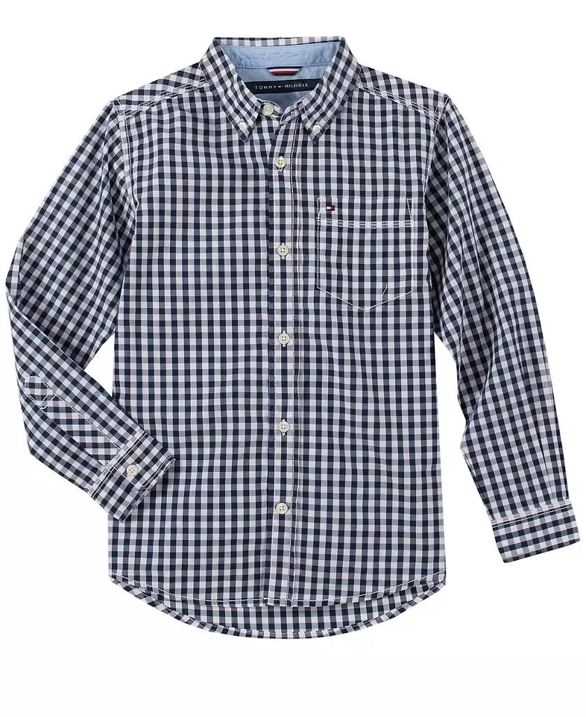 商品Tommy Hilfiger|Little Boys Baxter Gingham Button-Down Shirt,价格¥129,第3张图片详细描述