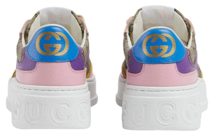 商品[国内直发] Gucci|古驰 帆布 饼干鞋  低帮系带 低帮 时尚板鞋 女款 多色,价格¥3087,第5张图片详细描述