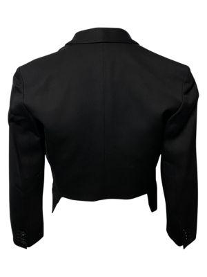 Helmut Lang Tuxedo Blazer In Black Wool商品第3张图片规格展示
