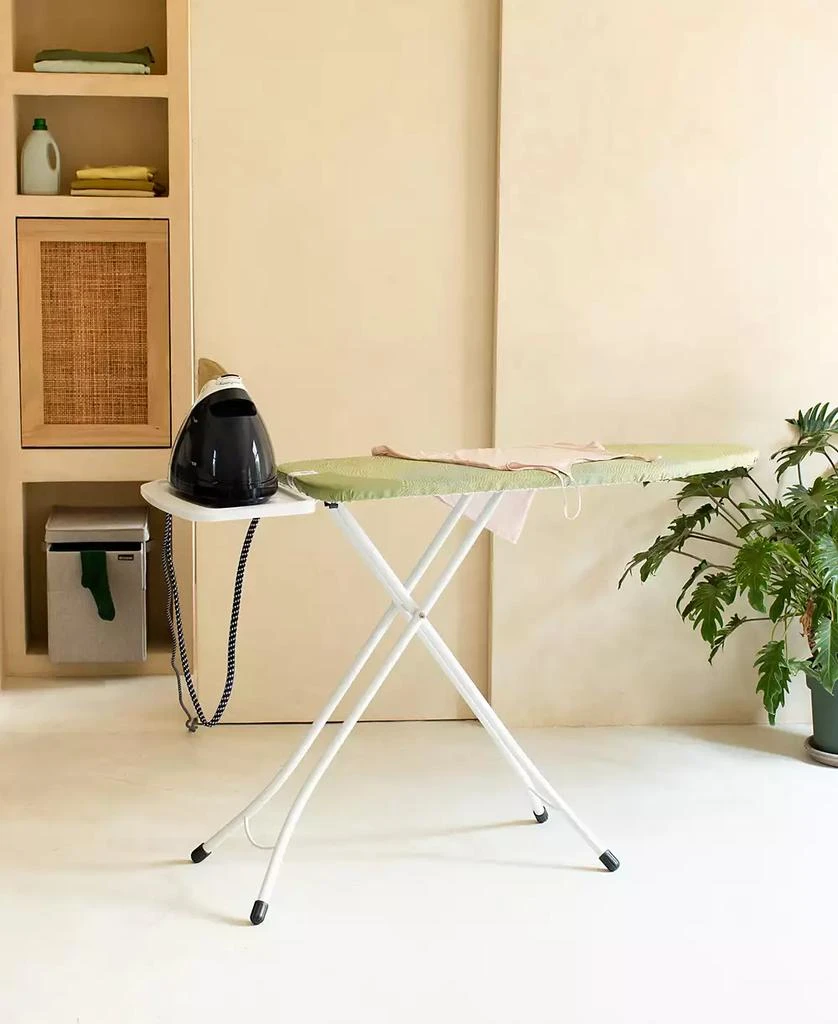 商品Brabantia|Ironing Board B, 49 x 15" 124 x 38 Centimeter - Solid Steam Unit Holder, 1" 25 Millimeter White Frame,价格¥1024,第4张图片详细描述