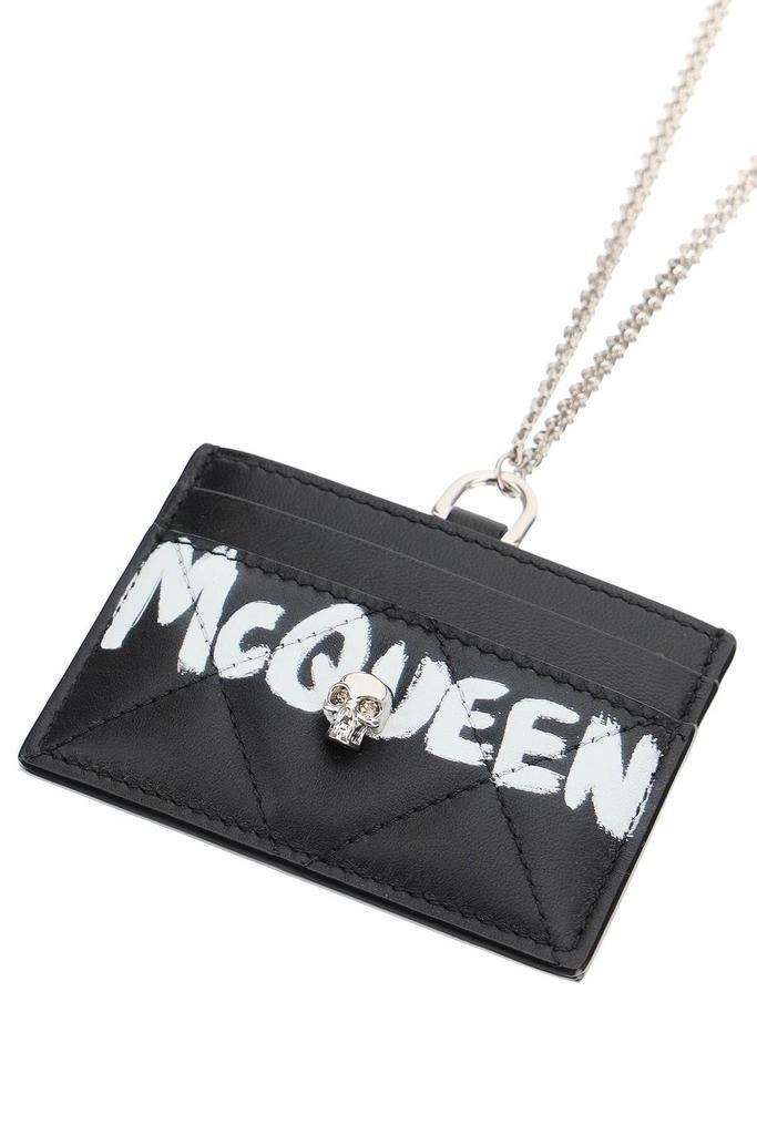 商品Alexander McQueen|CREDIT CARD HOLDER ON NECK,价格¥1675,第7张图片详细描述
