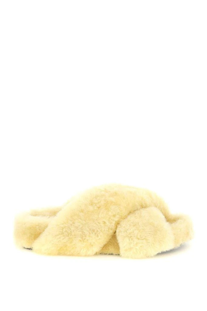 商品Jil Sander|SHEARLING SLIDES,价格¥2630,第1张图片