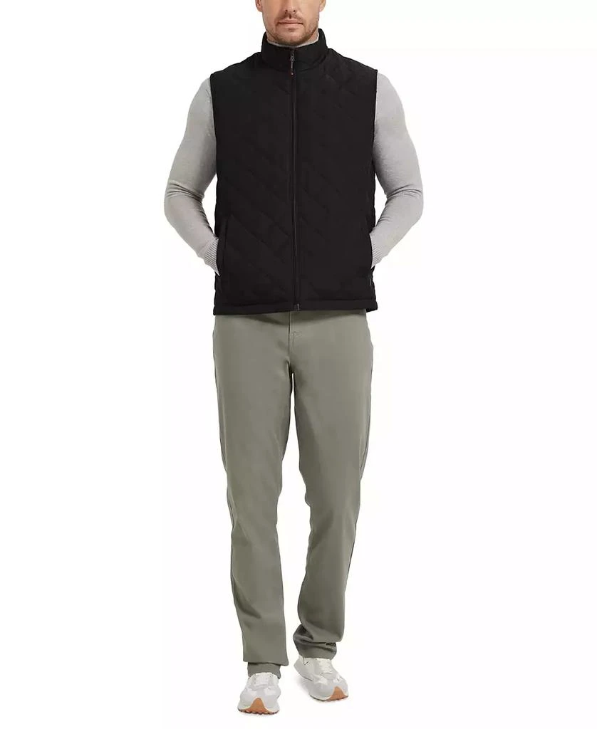 商品HAWKE & CO|Men's Diamond Quilted Heritage Vest, Created for Macy's,价格¥151,第5张图片详细描述