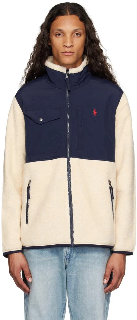 商品Ralph Lauren|Navy & Off-White Hybrid Jacket,价格¥1592,第1张图片