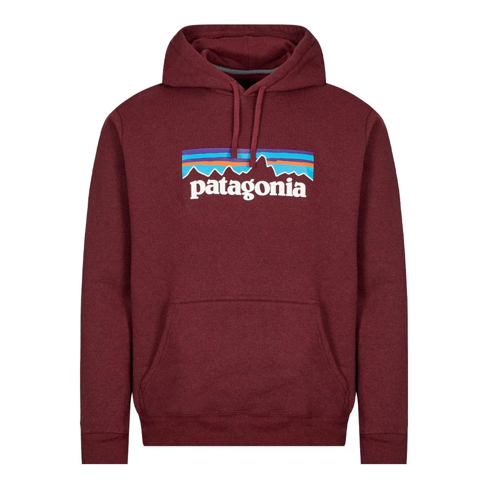 商品Patagonia|Patagonia P-6 Logo Uprisal Hoodie - Sequoia Red,价格¥507,第1张图片