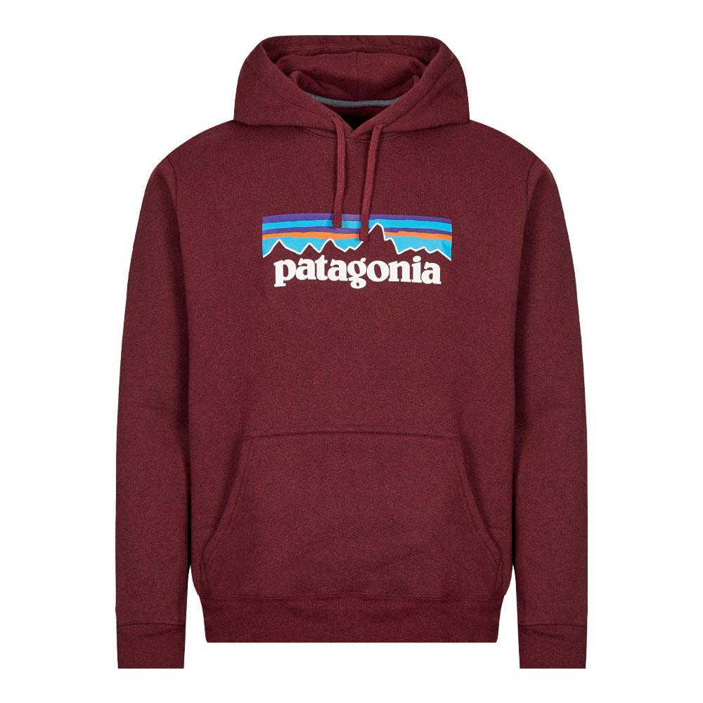 商品Patagonia|Patagonia P-6 Logo Uprisal Hoodie - Sequoia Red,价格¥632,第1张图片