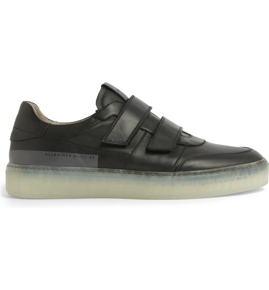 商品ALL SAINTS|Jonah Cervo Leather Low Top Sneaker,价格¥904,第3张图片详细描述