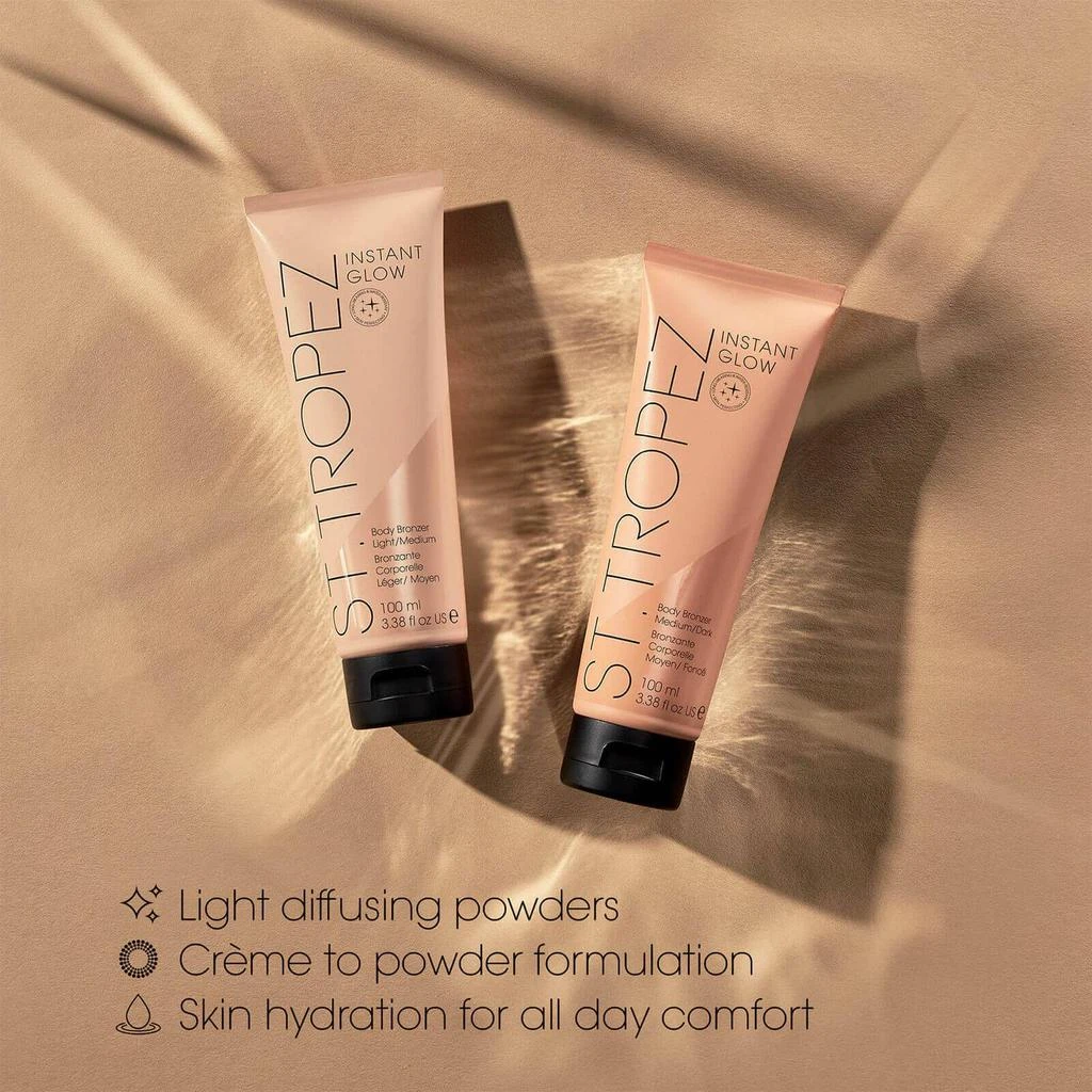 商品St. Tropez|St. Tropez Instant Glow Body Bronzer 100ml (Various Shades),价格¥202,第5张图片详细描述
