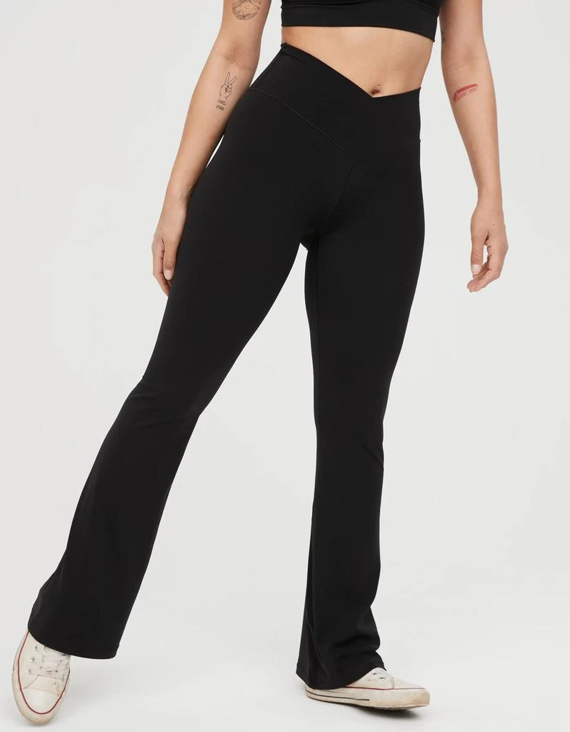 商品OFFLINE|OFFLINE By Aerie Real Me High Waisted Crossover Flare Legging,价格¥248,第2张图片详细描述