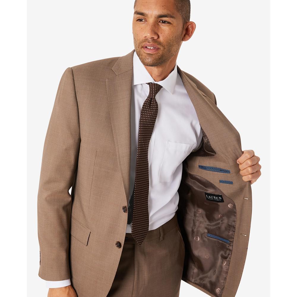商品Ralph Lauren|Men's Classic-Fit Ultraflex Stretch Houndstooth Suit Jacket,价格¥956,第5张图片详细描述