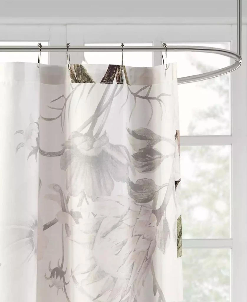商品Madison Park|Cassandra Printed Cotton Shower Curtain, 72" x 72",价格¥296,第3张图片详细描述