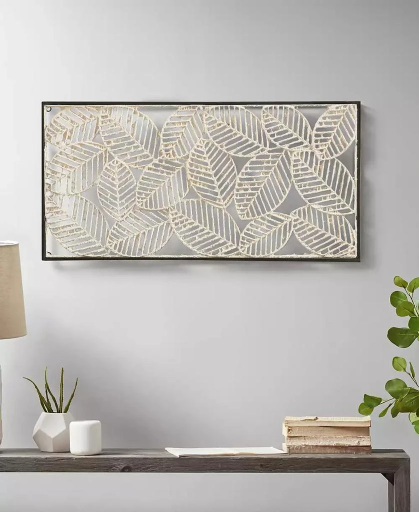 商品Madison Park|Paper Cloaked Leaves Wall Decor, 15.94" L x 31.89" W,价格¥1234,第2张图片详细描述