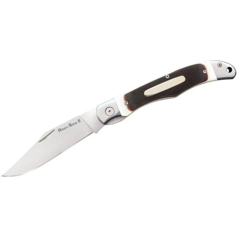 商品Cold Steel|4019617 4" Ranch Boss II Folder Blade With Stag Handle,价格¥534,第1张图片