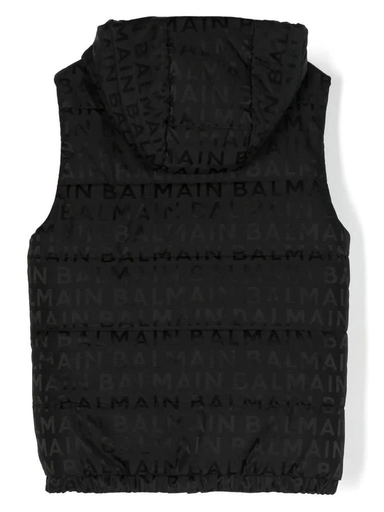 商品Balmain|Padded Gilet With Jacquard Monogram,价格¥4233,第2张图片详细描述