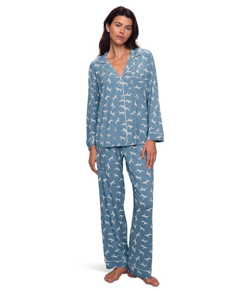 商品Eberjey|Gisele Printed Long Pj Set,价格¥1067,第1张图片