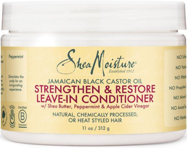 商品SheaMoisture|Jamaican Black Castor Oil Strengthen & Restore Leave-In Conditioner,价格¥101,第1张图片