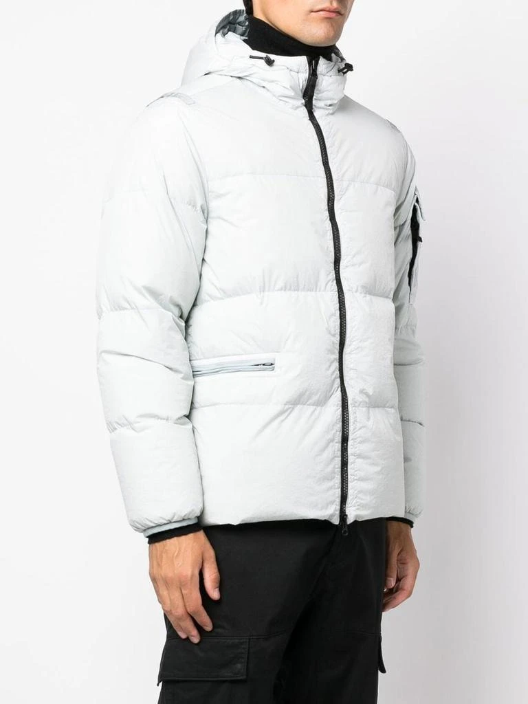 商品Stone Island|STONE ISLAND - Down Jacket With Logo,价格¥8752,第3张图片详细描述