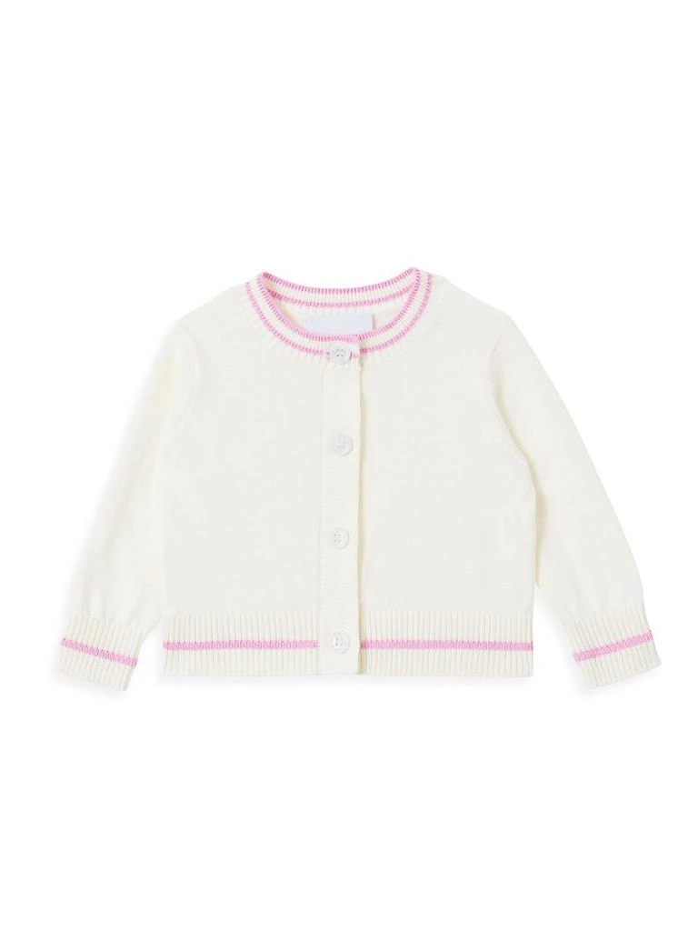 商品Burberry|Baby Girl's 3-Piece Julie Hat, Romper, & Cardigan Gift Set,价格¥2253,第2张图片详细描述