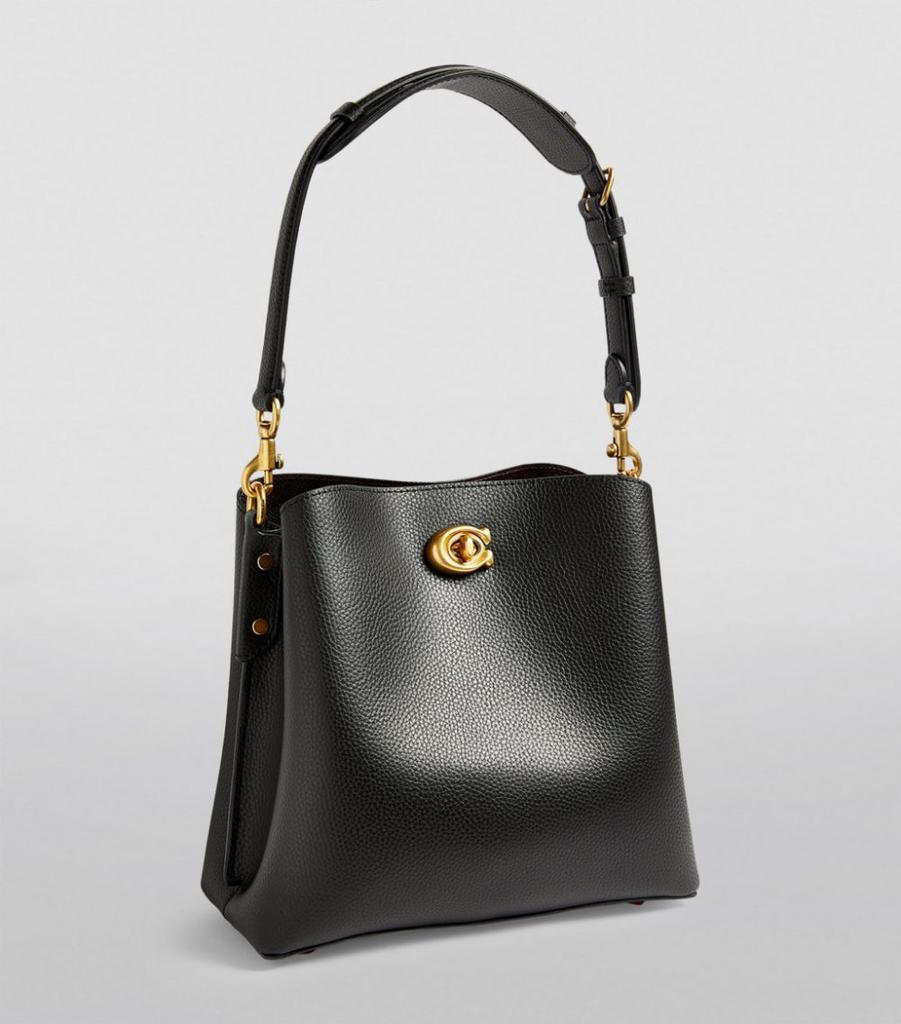 商品Coach|Leather Willow Bucket Bag,价格¥2834,第5张图片详细描述