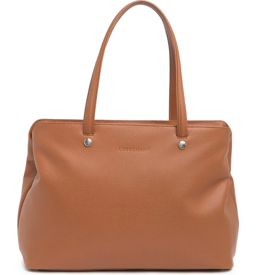 商品Longchamp|Leather Shoulder Tote,价格¥1788,第1张图片
