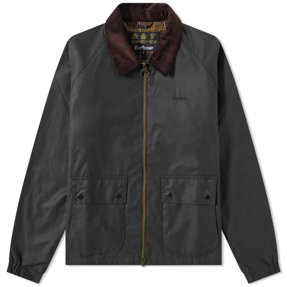 商品Barbour|Barbour Dom Wax Jacket,价格¥2828,第1张图片