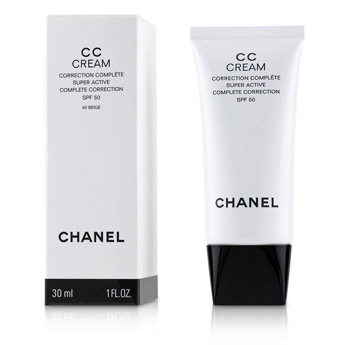 商品Chanel|Chanel 保湿隔离修饰乳 CC霜保湿妆前隔离乳遮瑕-# 40 Beige 30ml/1oz,价格¥687,第1张图片