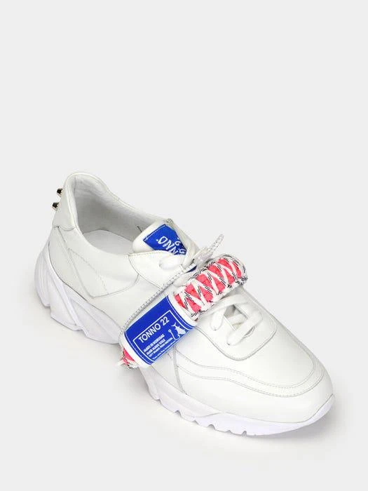 商品TONNO22|Dan Colorful Sneakers - White,Pink,价格¥2359,第5张图片详细描述